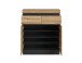 Garderoben-Set >Corte< (5-teilig) in Evoke Eiche Dekor - 262x201x45 (BxHxT)