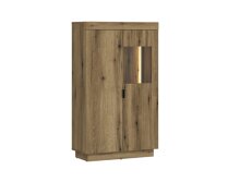 Wohnwand >Delamar< (4-teilig) in Eiche Coast Evoke Dekor - 289x197x40 (BxHxT)