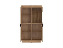 Wohnwand >Delamar< (4-teilig) in Eiche Coast Evoke Dekor - 289x197x40 (BxHxT)