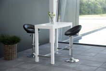 Barhocker >Plump< (2er-Set) in schwarz, PU -...