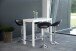 Barhocker >Plump< (2er-Set) in schwarz, PU - 56x100x50cm (BxHxT)