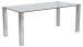 Glastisch >Kante< in Klar, Glas - 180x75x90cm (BxHxT)