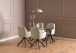 Glastisch >Wilma< in Klar, Glas - 140x75x80cm (BxHxT)