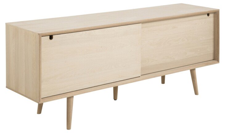 Anrichte >Century< in Eiche weiss pigmentiert - 180x71x45cm (BxHxT)