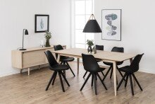 Anrichte >Century< in Eiche weiss pigmentiert - 180x71x45cm (BxHxT)