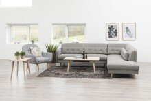 Couchtisch >Century< in Eiche weiss pigmentiert,...