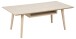Couchtisch >Century< in Eiche weiss pigmentiert, MDF - 115x42x60cm (BxHxT)
