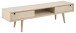 TV-Board >Century< in Eiche weiss pigmentiert - 160x43x38cm (BxHxT)