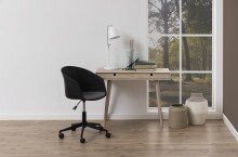 Schreibtisch >Century< in Eiche weiss pigmentiert -...