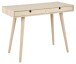 Schreibtisch >Century< in Eiche weiss pigmentiert - 100x74x45cm (BxHxT)