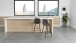 Barhocker >Wilma< (2er-Set) in Grau, matt schwarz - 43,5x91x48,5 (BxHxT)