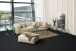 Satztisch >Katrine< in Klar, Glas - 115x45x69cm (BxHxT)