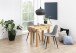 Polsterstuhl >Wilma< (4er-Set) in Grau, Stoff, Stahl - 44,5x84x56cm (BxHxT)