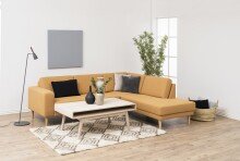 Couchtisch >Marte< in Eiche weiss pigmentiert - 130x50x70cm (BxHxT)