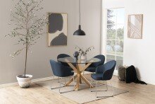 Glastisch >Heaven< in Klar, Glas - 75,5x119cm (HxD)