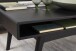 Couchtisch >Marte< in schwarz - 130x50x70cm (BxHxT)