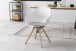 Schalenstuhl >Tina< (2er-Set) in Grau - 56,5x80,5x53 (BxHxT)