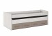 Jugendzimmer-Set >Ares Plus< in Alpen-Weiß / Basalt - 198x69x96 (BxHxT)