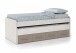 Jugendzimmer-Set >Ares Plus< in Alpen-Weiß / Basalt - 198x69x96 (BxHxT)
