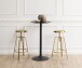 Barhocker >Goose< in Gold, Stahl - 41x87x41cm (BxHxT)