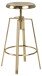 Barhocker >Goose< in Gold, Stahl - 41x87x41cm (BxHxT)