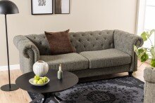 Couchtisch >I_Duncan< in schwarz, MDF - 45x80cm (HxD)