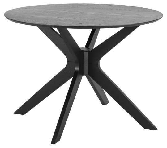 Esstisch >I_Duncan< in schwarz, MDF - 75x105cm (HxD)