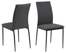Esszimmerstuhl >Demina< (4er-Set) in Grau,...