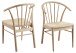 Holzstuhl >Cassandra< (2er-Set) in Eiche weiss pigmentiert - 54x83x54 (BxHxT)