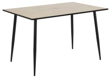 Esstisch >Wilma< in Wildeiche white wash, MDF -...