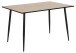 Esstisch >Wilma< in Wildeiche, MDF, Stahl - 120x75x80cm (BxHxT)