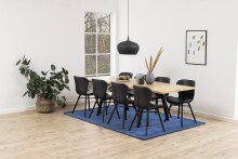 Esszimmerstuhl >Batilda -A1< (2er-Set) in schwarz - 47x82,5x53 (BxHxT)