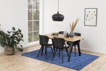 Esszimmerstuhl >Batilda -A1< (2er-Set) in schwarz - 47x82,5x53 (BxHxT)