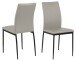 Esszimmerstuhl >Demina< (4er-Set) in taupe - 43,5x92x53 (BxHxT)