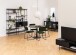 Standregal >Angus< in schwarz, MDF, Stahl - 172x188x27cm (BxHxT)