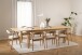 Esstisch >Atlantic< in Eiche, MDF - 200x75x100cm (BxHxT)