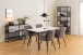 Esszimmerstuhl >Lizzy< in Braun, Stoff - 59x85x59cm (BxHxT)