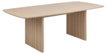 Esstisch >Christo< in Eiche weiss pigmentiert, MDF...