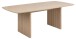 Esstisch >Christo< in Eiche weiss pigmentiert, MDF - 220x75x105cm (BxHxT)