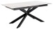 Esstisch >Irwine< in weiss, Glas, keramisch - 210x76x90cm (BxHxT)