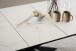 Esstisch >Irwine< in weiss, Glas, keramisch - 210x76x90cm (BxHxT)