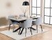 Esstisch >Irwine< in Grau, Glas, keramisch - 210x76x90cm (BxHxT)