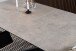 Esstisch >Irwine< in Grau, Glas, keramisch - 240x76x100cm (BxHxT)