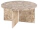 Couchtisch >Vega< in Braun, Marmor - 42x90cm (HxD)