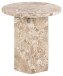 Beistelltisch >Naxos< in Braun, Marmor - 50x50cm (HxD)