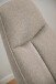 Sessel >Texas< in Beige, Stoff - 73x98x92cm (BxHxT)