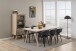 Kulissen-Esstisch >A-Line< in Eiche weiss pigmentiert - 200x74,6x95cm (BxHxT)