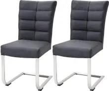 Schwingstühle >Muri< (2er Set), Moderner...