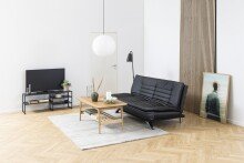 Couchtisch >Emma< in Eiche, MDF - 130x51x70cm (BxHxT)