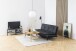 Couchtisch >Emma< in Eiche, MDF - 130x51x70cm (BxHxT)